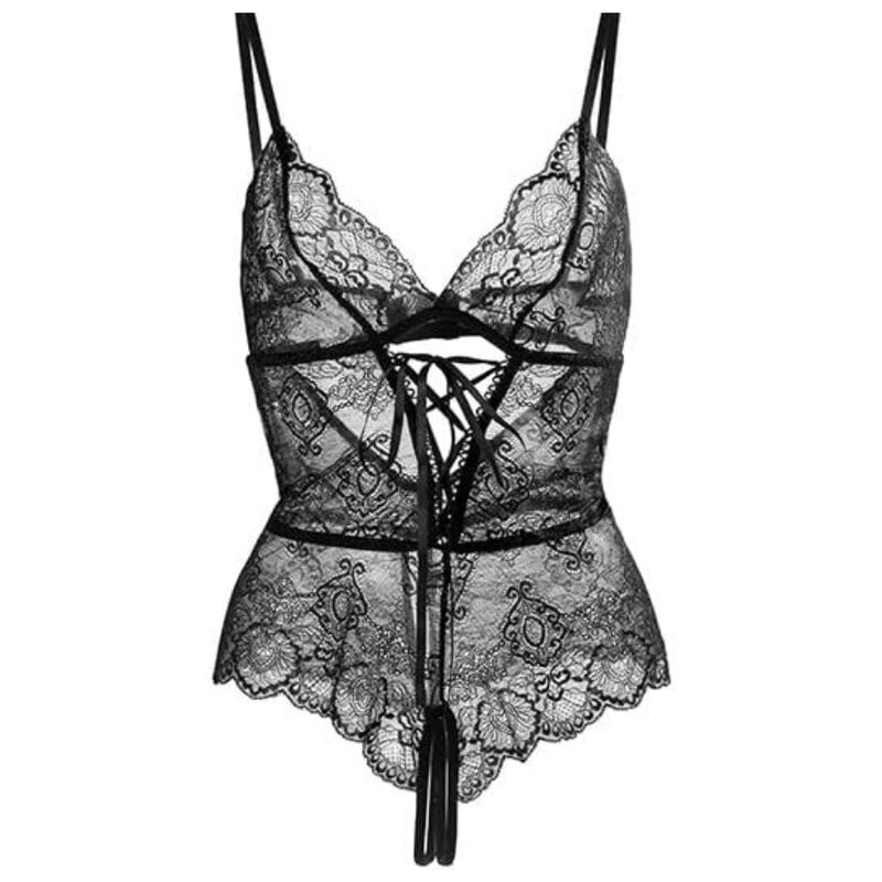 LIVCO CORSETTI FASHION - ECLIPSE 2026 BLACK BODYSUIT ONE SIZE - Image 3